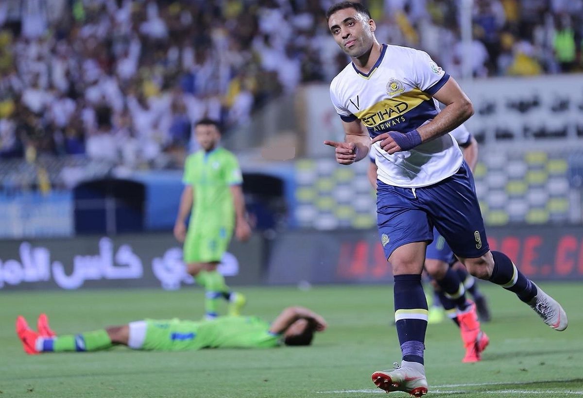 على طريقة باسم مرسي.. لاعب النصر السعودي يستفز جماهير المغرب بعد الفوز الصعب على ناميبيا