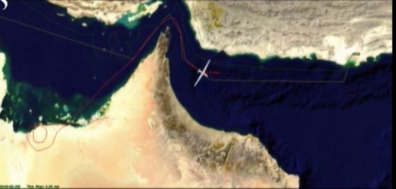أقلعت من قاعدة الظفرة بالإمارات.. إيران تنشر فيديو لتحركات الطائرة الأمريكية وكيف «اخترقت أجواءها» قبل إسقاطها