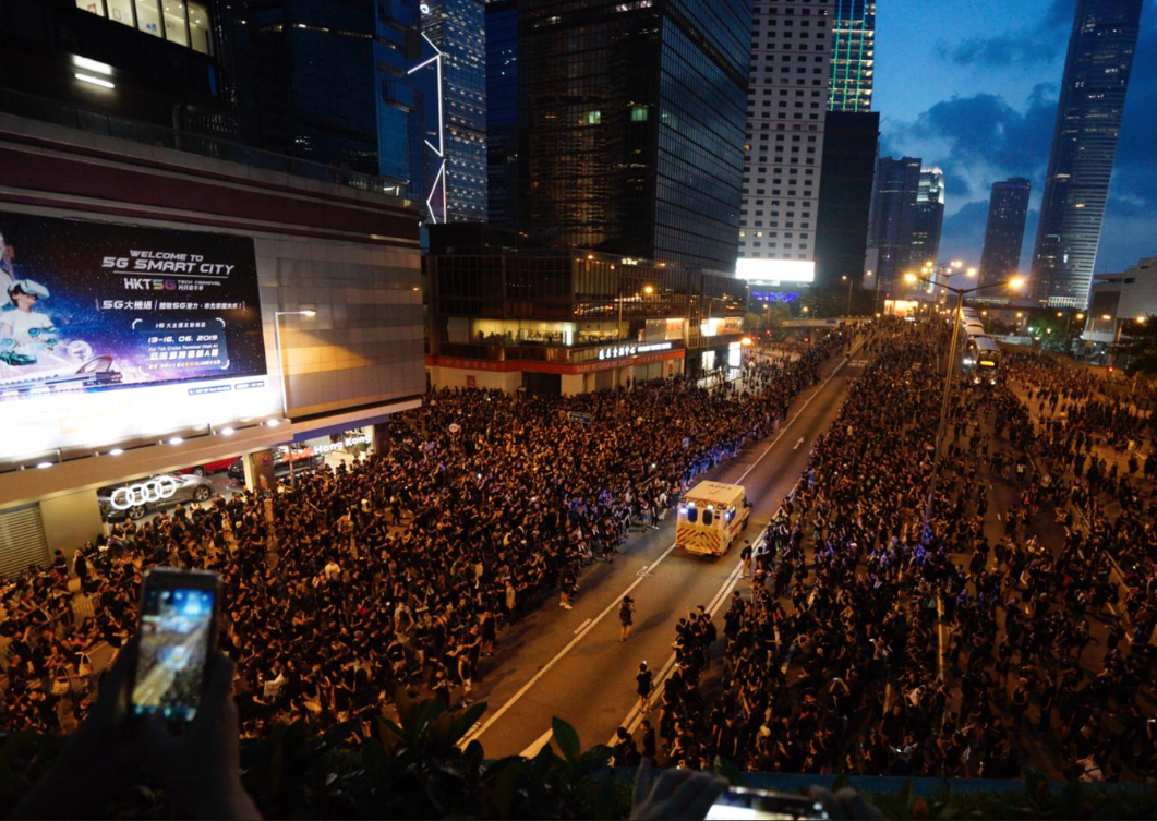 مظاهرات هونغ كونغ الصين