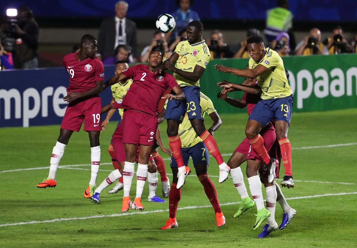 هدف مثير للجدل في الدوري الكولومبي (رويترز)