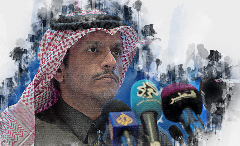 وزير الخارجية القطري/ رويترز