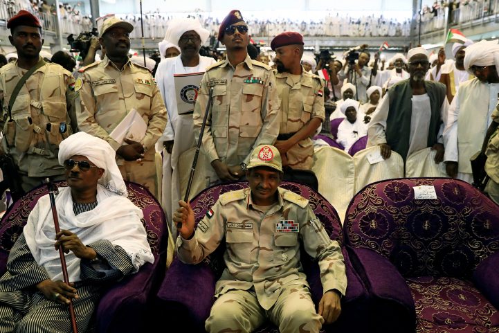 نائب رئيس المجلس العسكري السوداني حميدتي/ رويترز