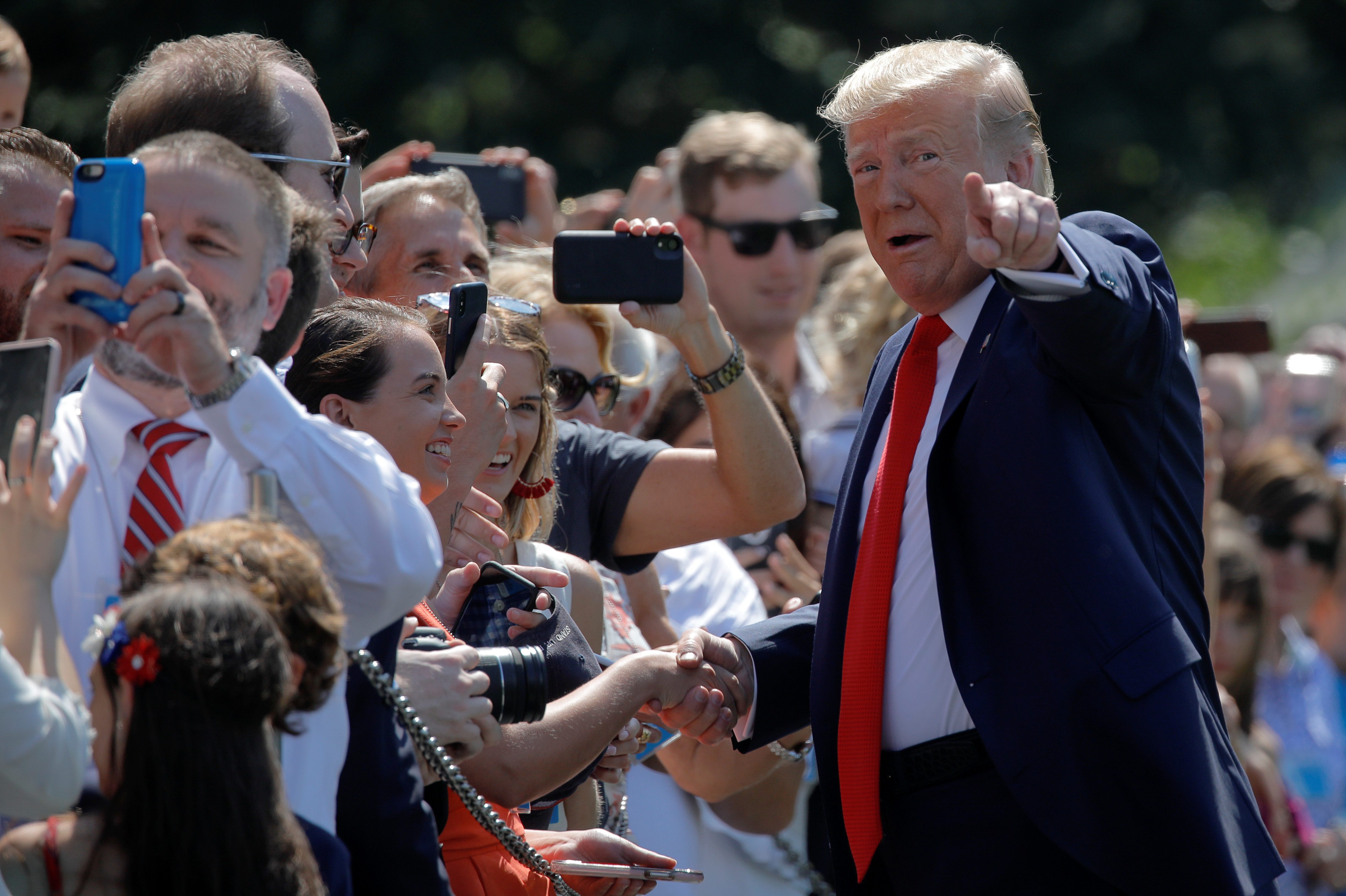 الرئيس الأمريكي دونالد ترامب