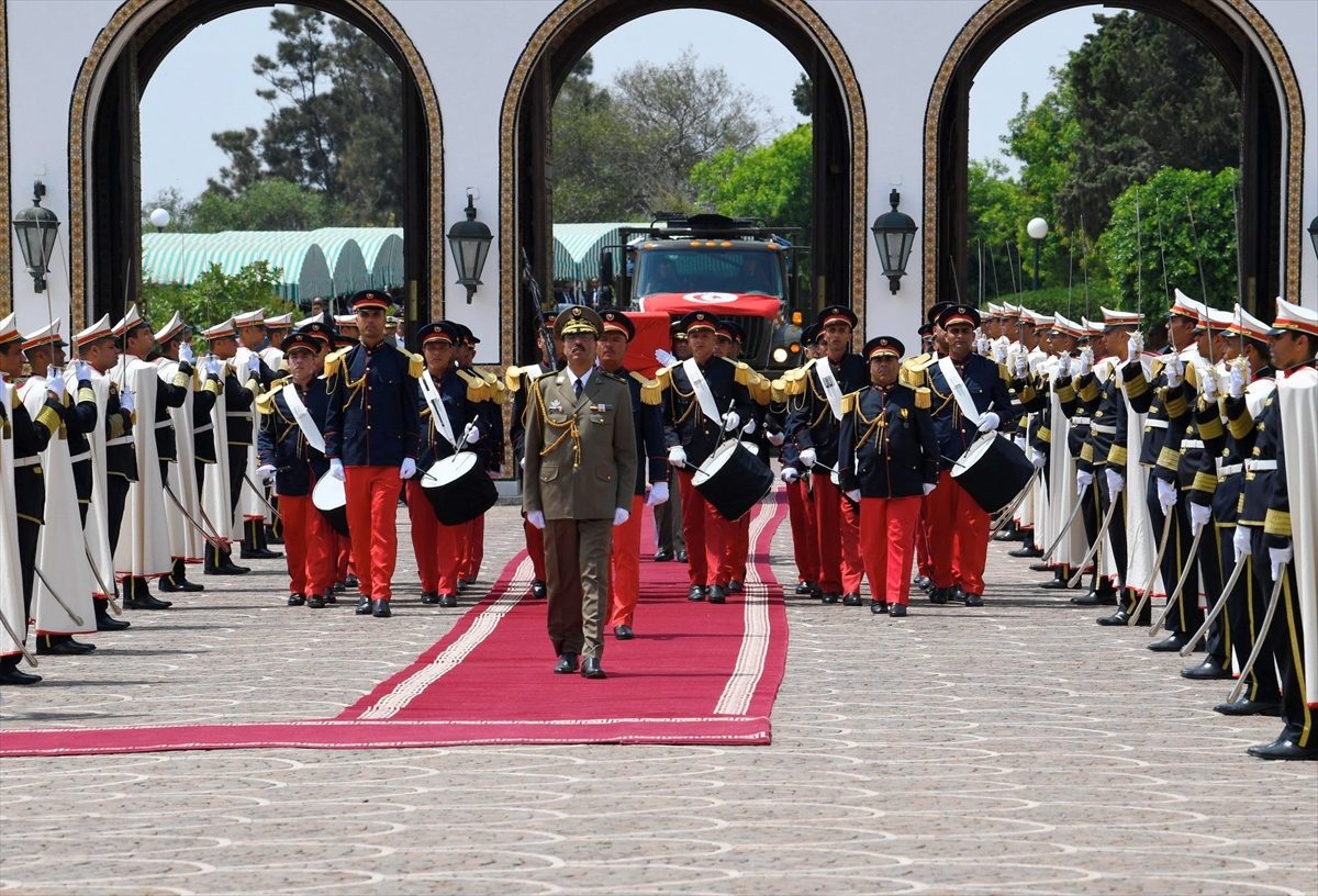 رؤساء الدول في تشييع السبسي