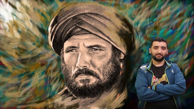 «شمس الدين بلعربي».. من راعي غنم إلى فنان يرسم ملصقات أفلام عالمية في هوليوود