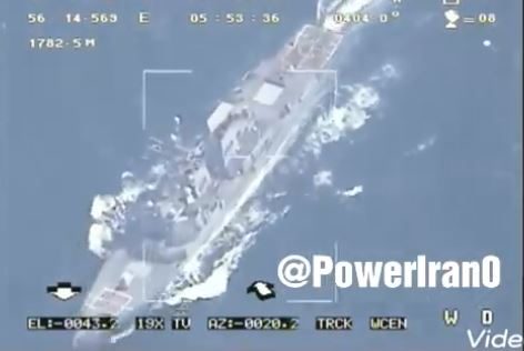 طهران تبث فيديو لتفنيد رواية ترامب الذي قال إن بلاده أسقطت طائرة إيرانية مسيَّرة