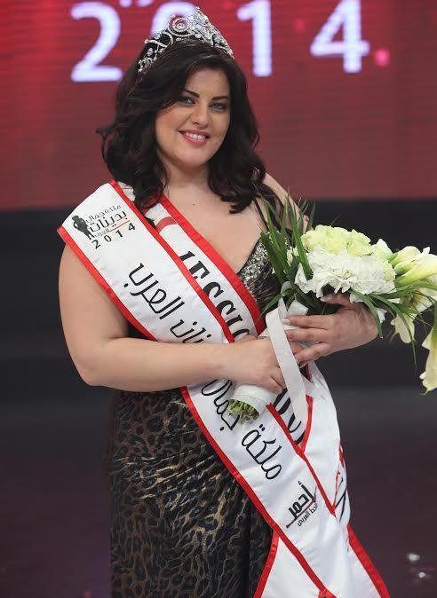 جسيكا صهيون ملكة جمال بدينات العرب