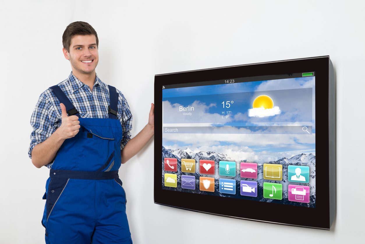 التلفاز مصاب بفيروس