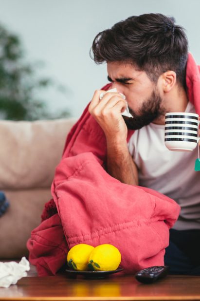 iStock\ انفلونزا الرجال