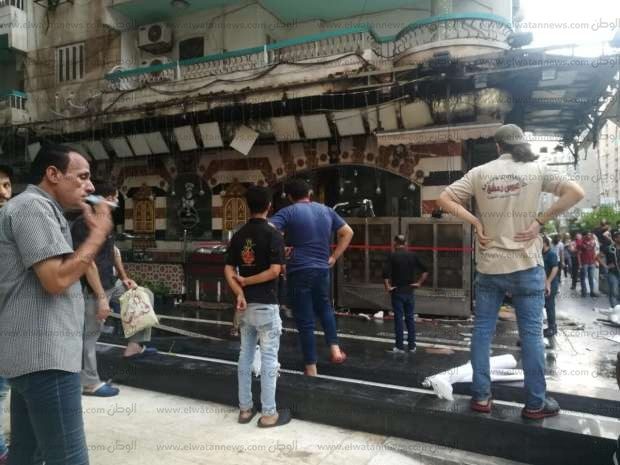 المطعم السوري المغلق في الأسكندرية/ صحيفة الوطن