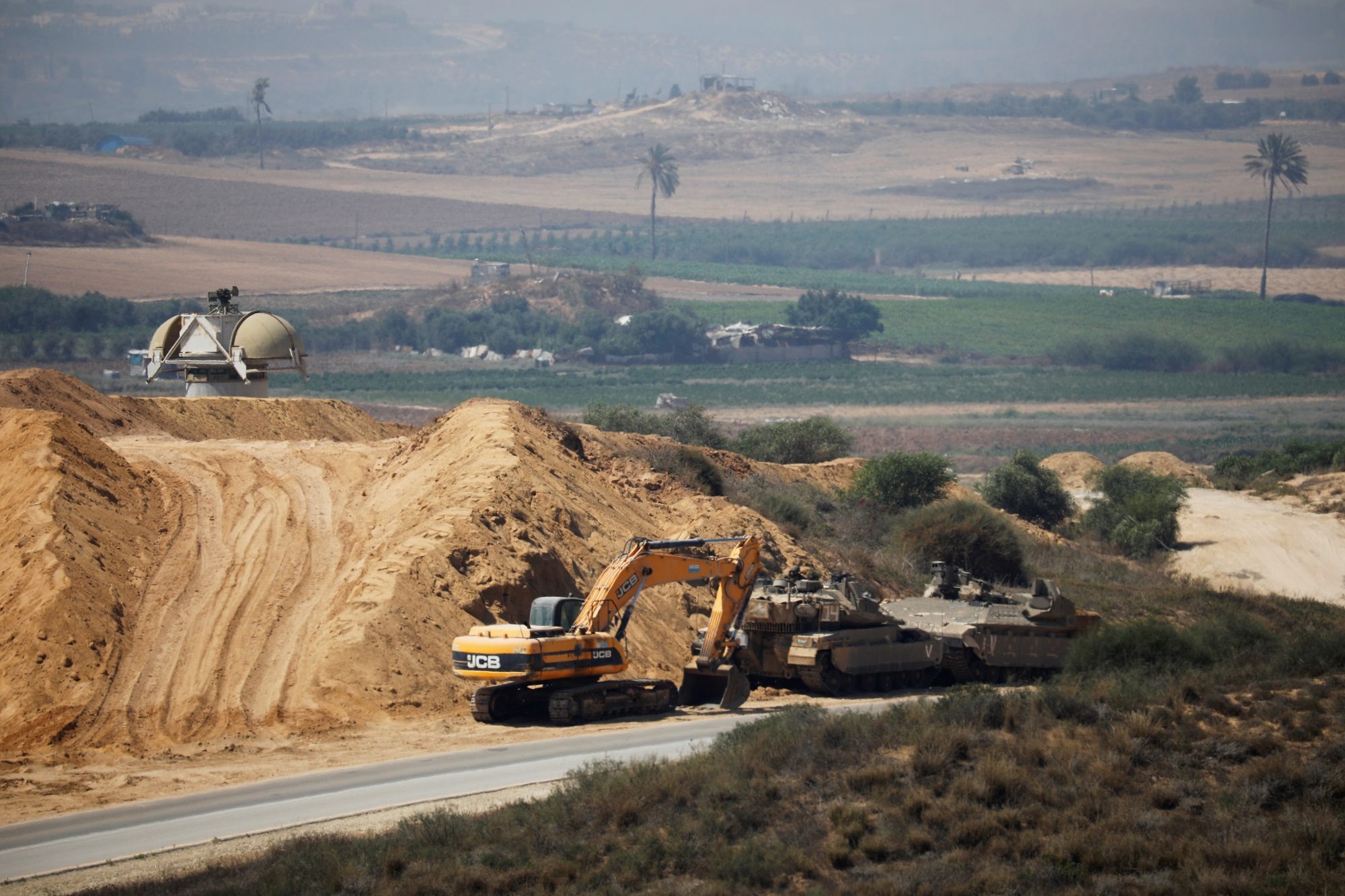 غزة إسرائيل جدار عازل