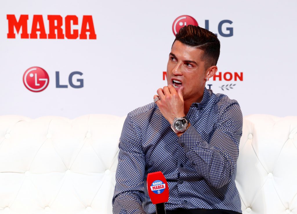 الأمريكية كاثرين مايورغا تتهم البرتغالي كريستيانو رونالدو باغتصابها (رويترز)