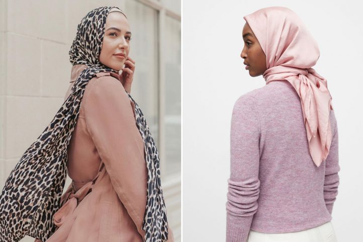 بعض الحجابات الشرعية التي بدأت متاجر Banana Republic في بيعها