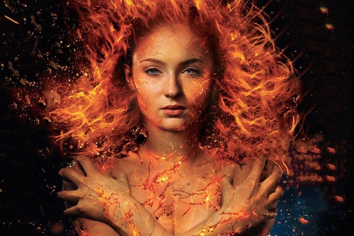 social media\ Dark Phoenix صوفي تيرنر في فيلم