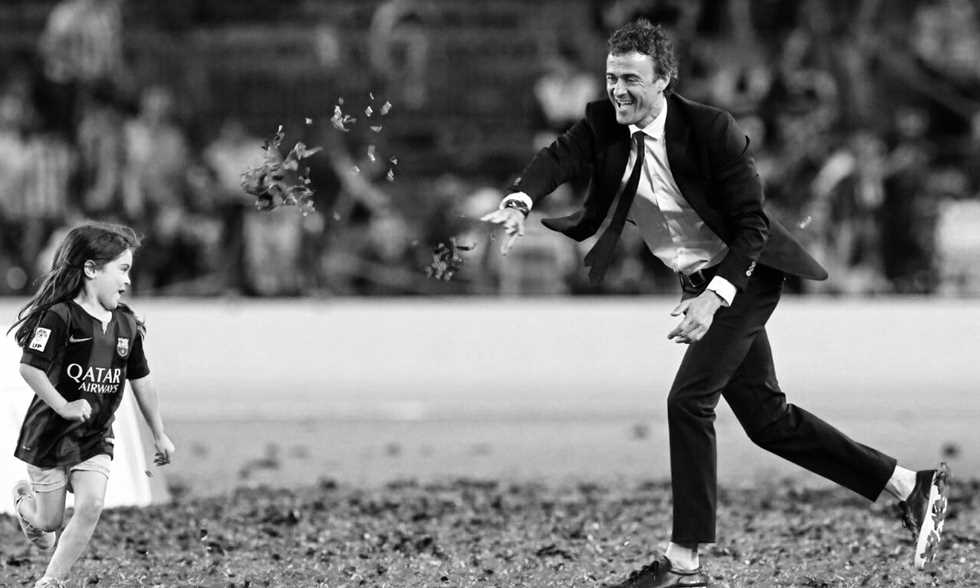 الكل تعاطف معه.. لفتة إنسانية من رابطة أندية الليغا تجاه إنريكي بعد وفاة ابنته