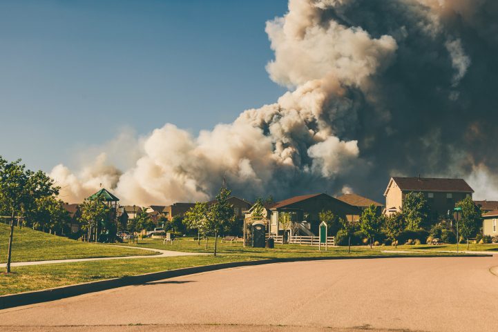 istock \ يسهم الاحتباس الحراري والغازات الدفيئة بزيادة حدة انتشار الحرائق