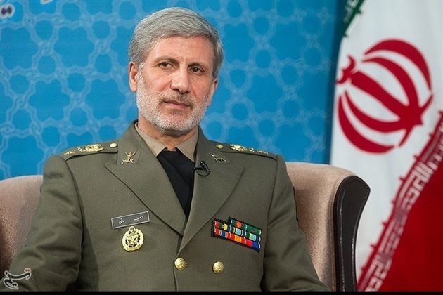 وزير الدفاع الإيراني أمير حاتمي