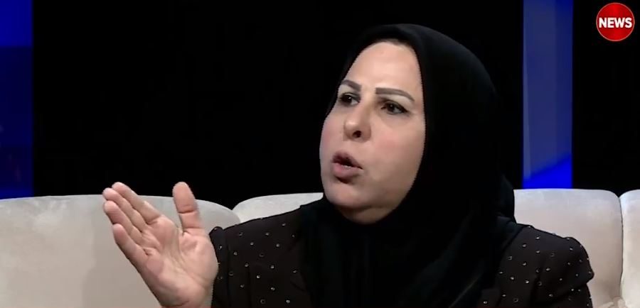 عالية نصيف، الصورة من قناة الشرقية نيوز