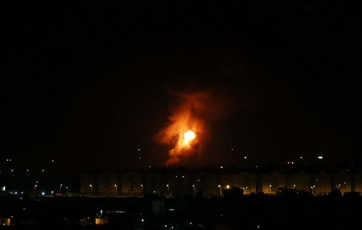 غارات إسرائيلية على غزة