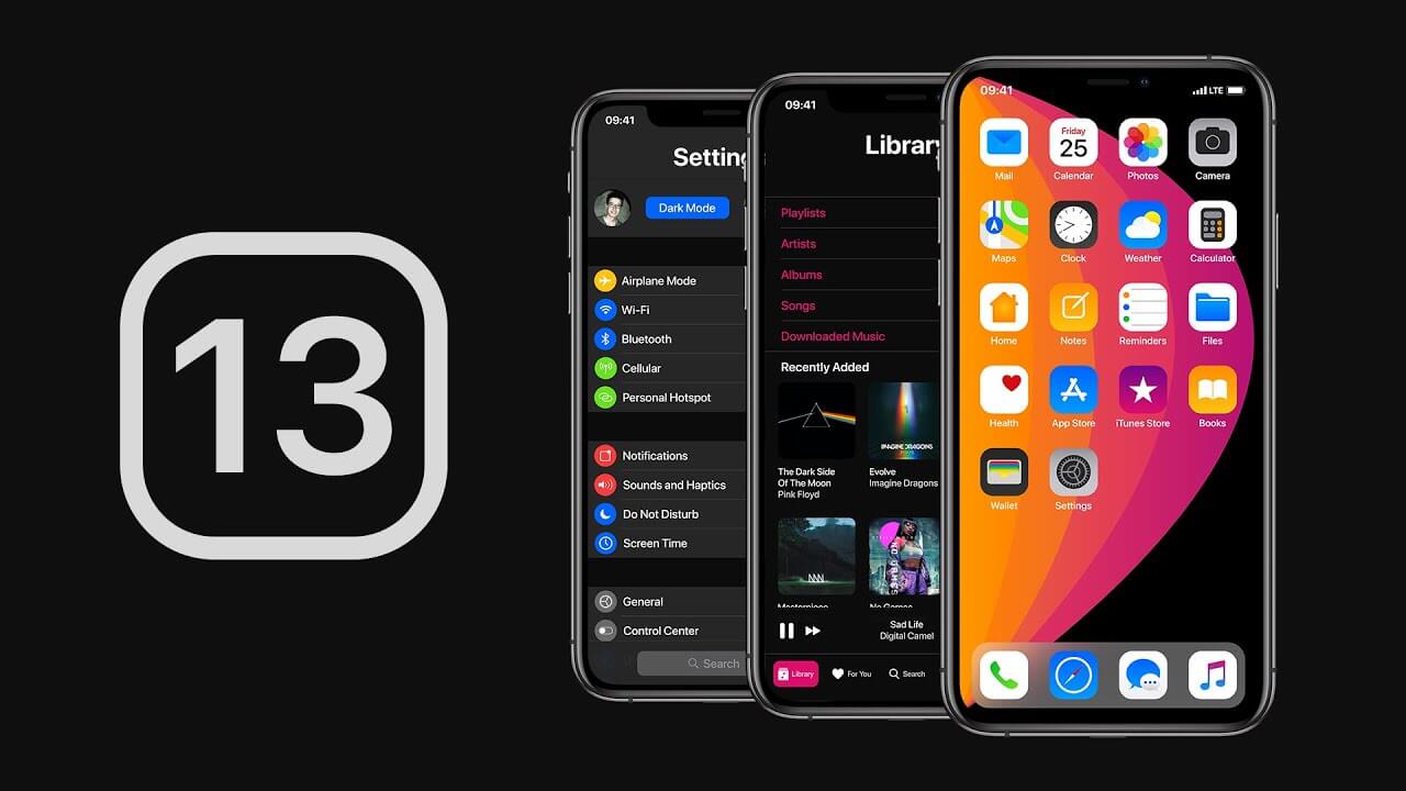 مميزات إصدار iOS 13 الجديد