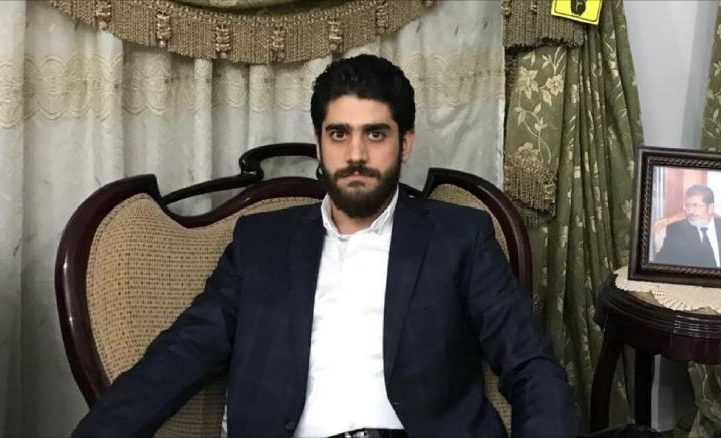 عبد الله نجل الرئيس المصري الراحل محمد مرسي