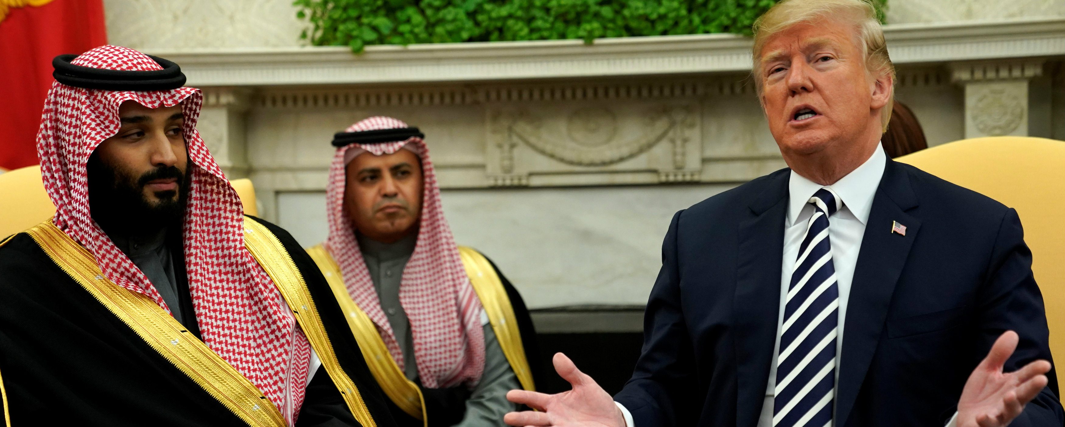 محمد بن سلمان دونالد ترامب