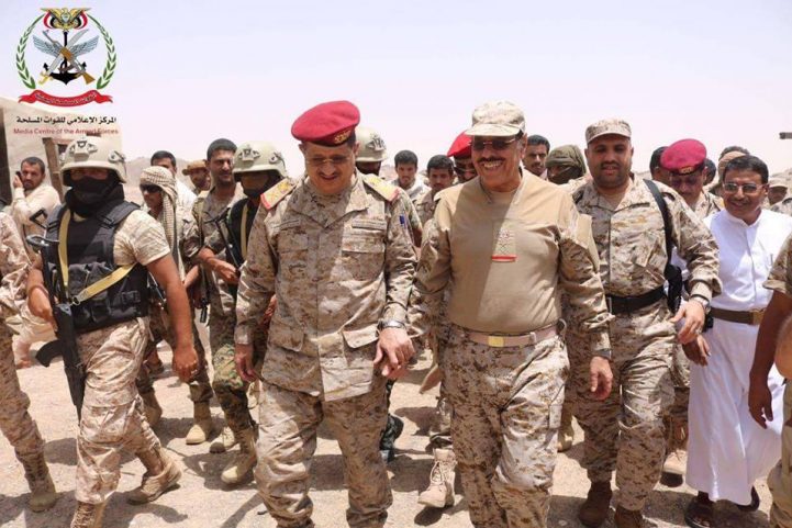 علي محسن الأحمر نائب الرئيس اليمني/ مواقع التواصل