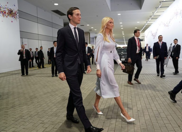 جاريد كوشنر وزجته إيفانكا ترامب