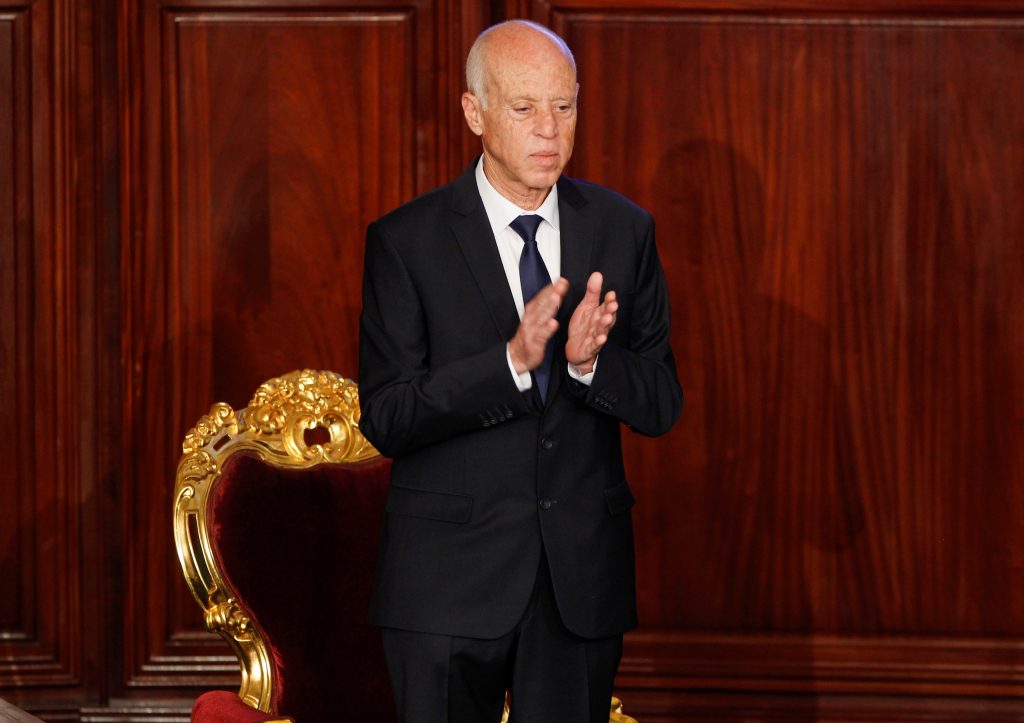 الرئيس التونسي قيس سعيد