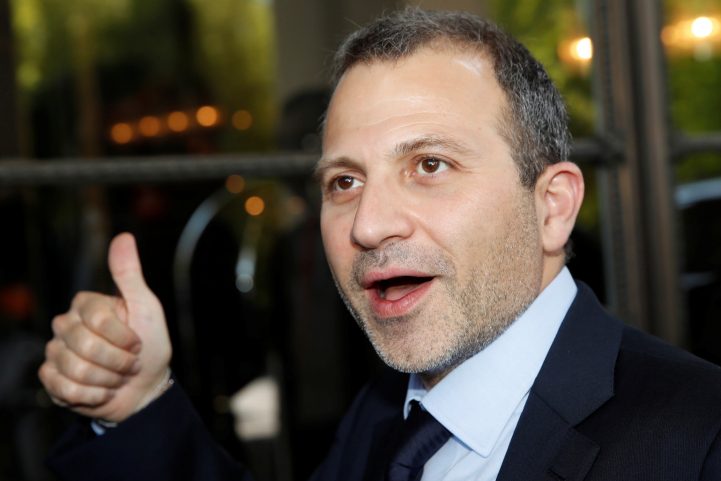 وزير الخارجية اللبناني جبران باسيل/ رويترز