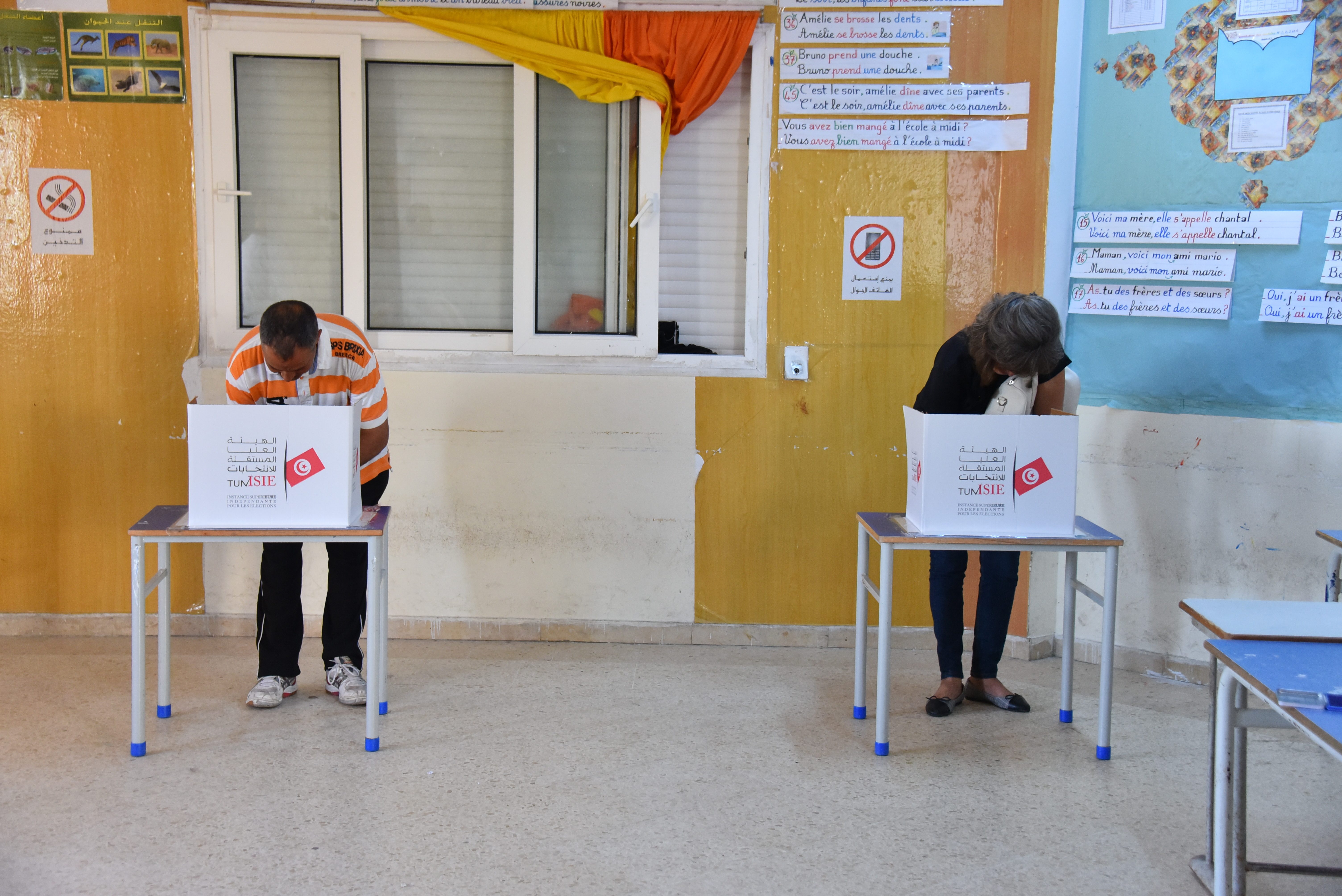 دُعي أكثر من سبعة ملايين ناخب للإدلاء بأصواتهم في مراكز الاقتراع/رويترز