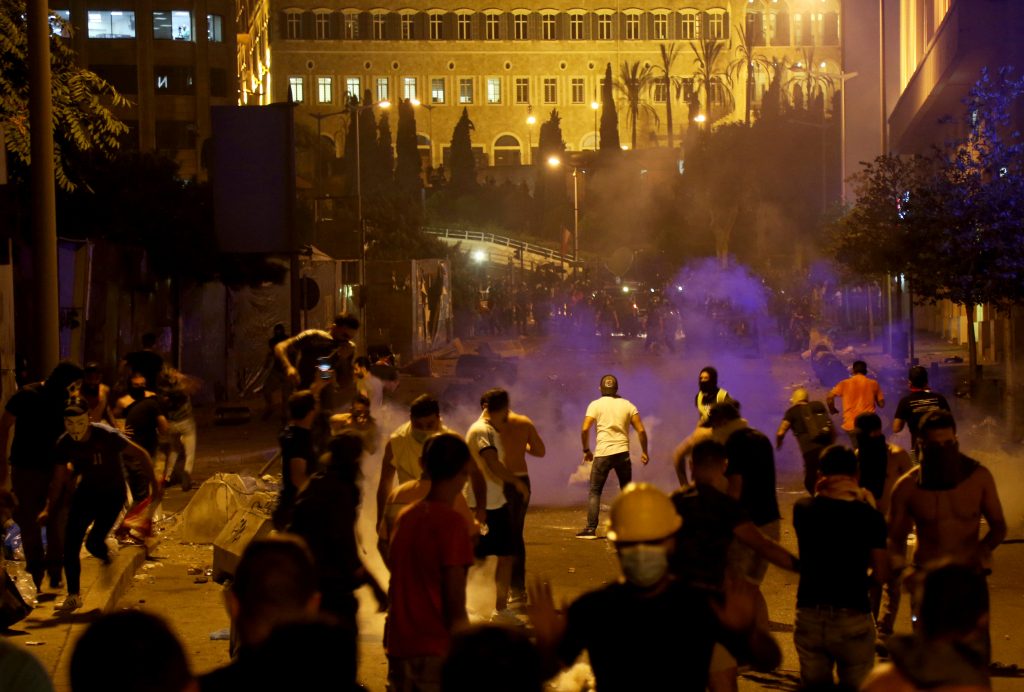 مظاهرات في لبنان