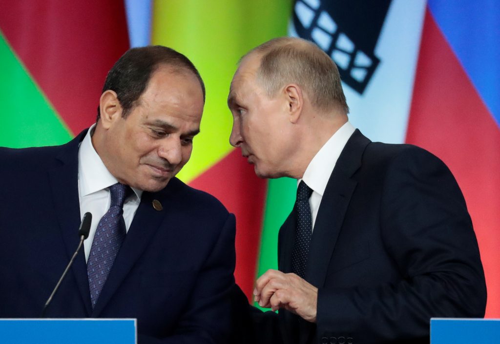 مصر روسيا غزة إسرائيل