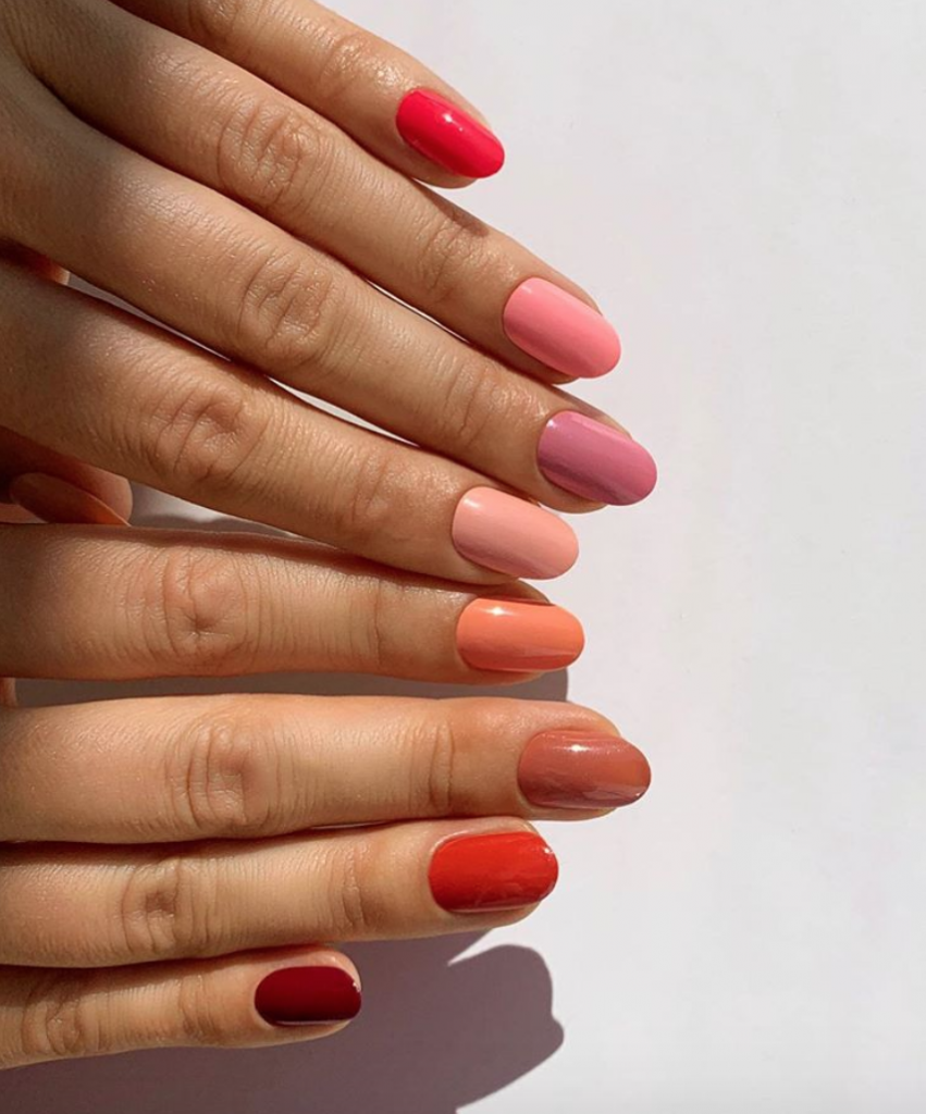 نقشة أومبري خريفية