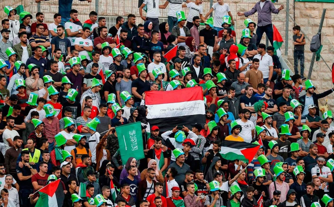 وكان قدوم المنتخب السعودي إلى فلسطين خطوة نوعية، ويعتبر أول زيارة رسمية لمواطنين سعوديين للضفة الغربية منذ بداية الاحتلال الإسرائيلي.