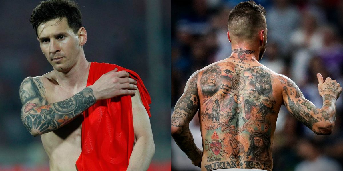 على غرار ميسي وراموس وزلاتان.. هل كان من الأفضل أن يدق رونالدو بضعة وشوم؟