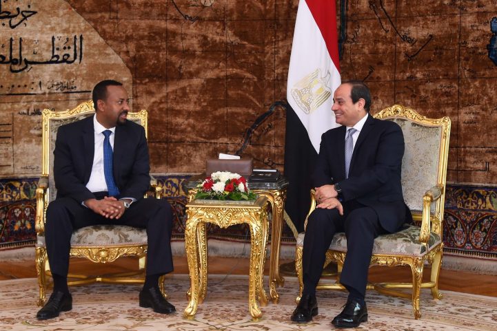 الرئيس المصري ورئيس الوزراء الإثيوبي (أرشيف)/ رويترز