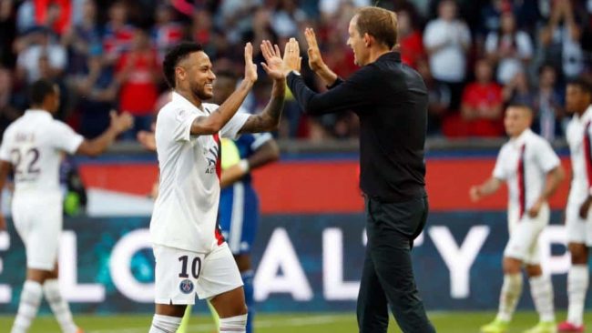 يملك قلباً طيباً.. مدرب سان جيرمان يكشف عن دوره مع نيمار في فترة الأزمة