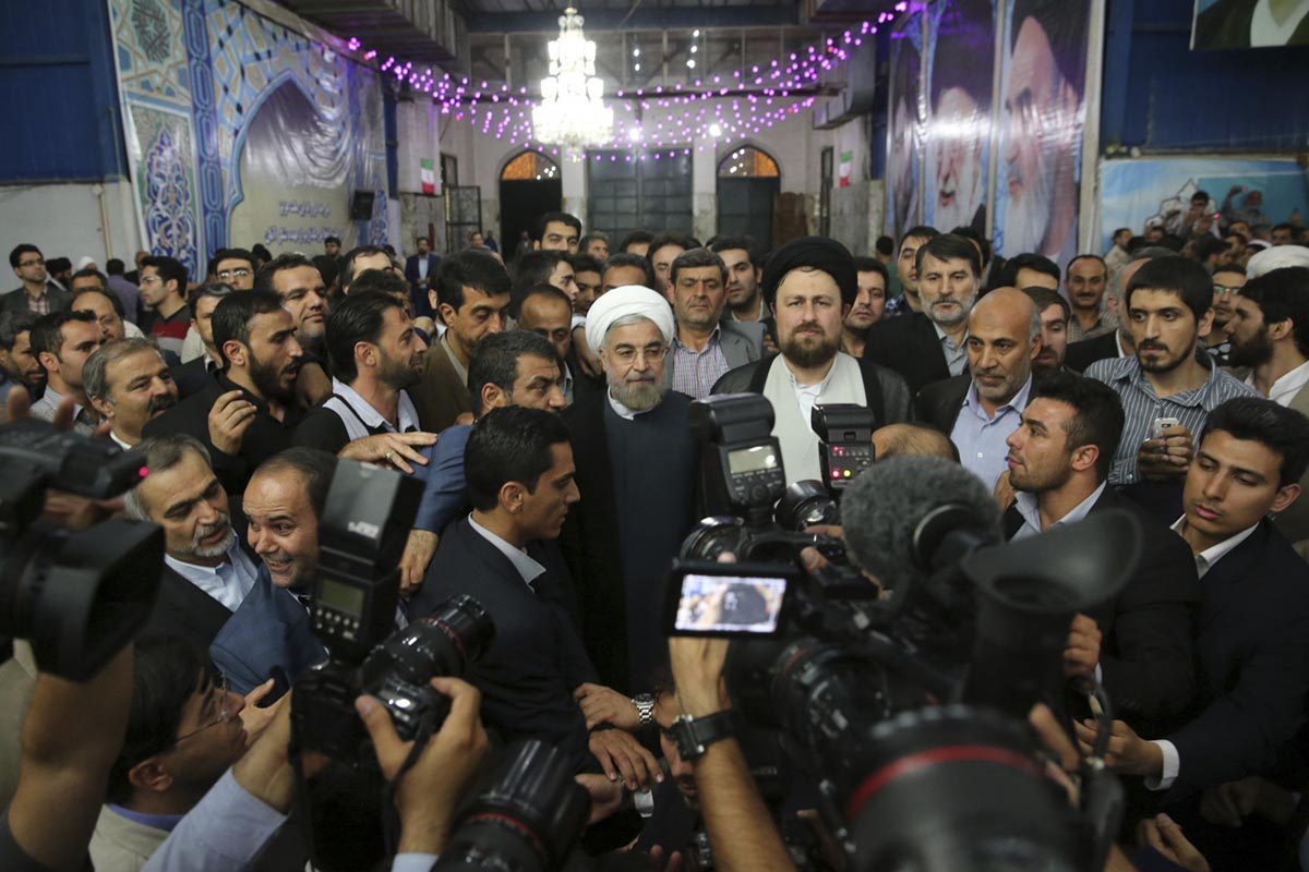 الرئيس الإيراني حسن روحاني