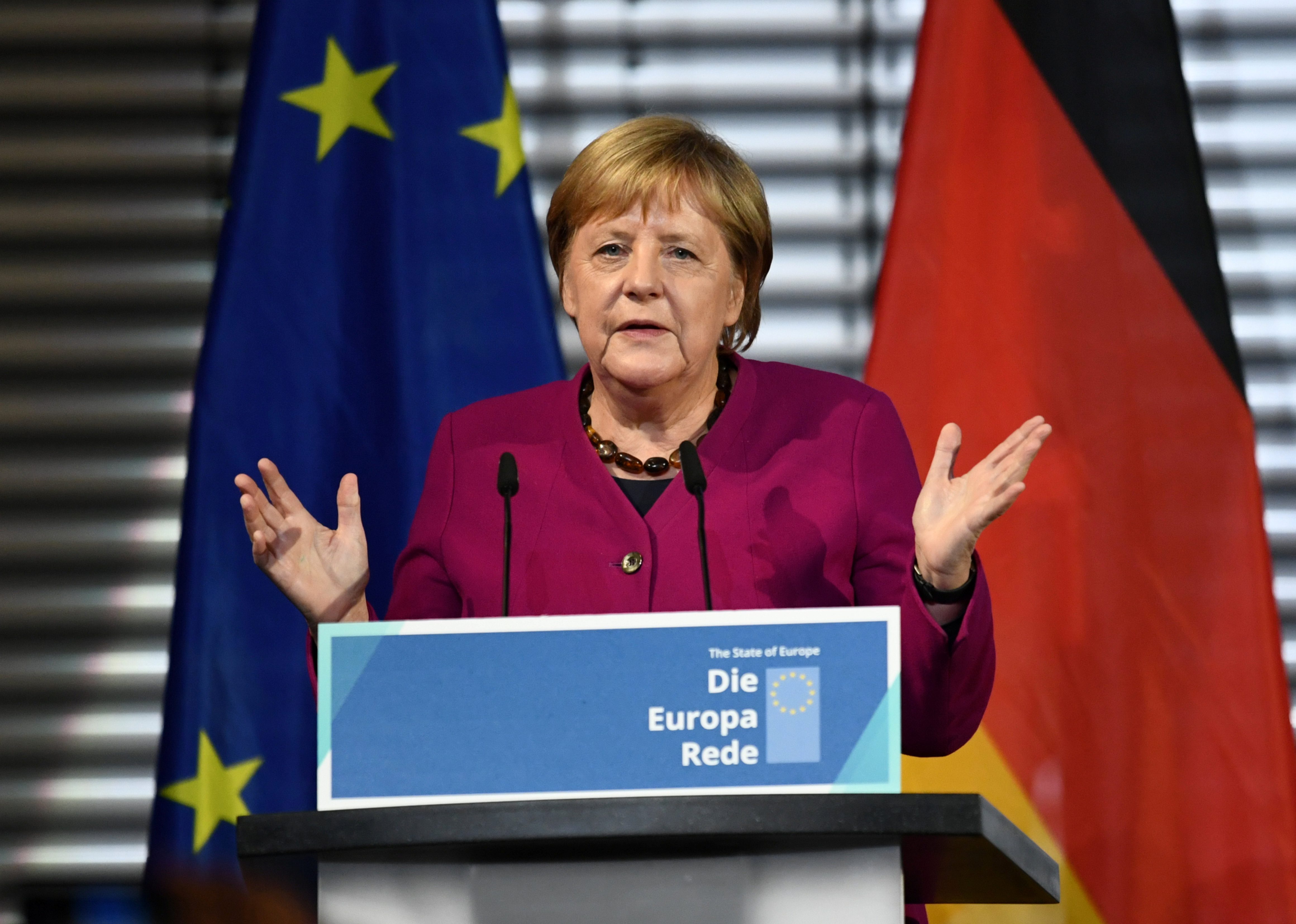 المستشارة الألمانية أنجيلا ميركل/رويترز