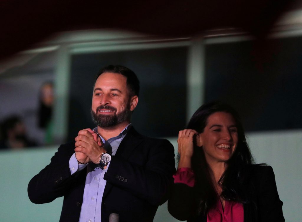 مرشح سانتياغو أباسكال مرشح الحزب اليميني المتطرف في إسبانيا