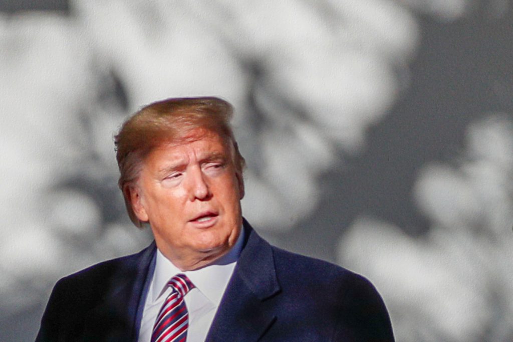 الرئيس الأمريكي دونالد ترامب