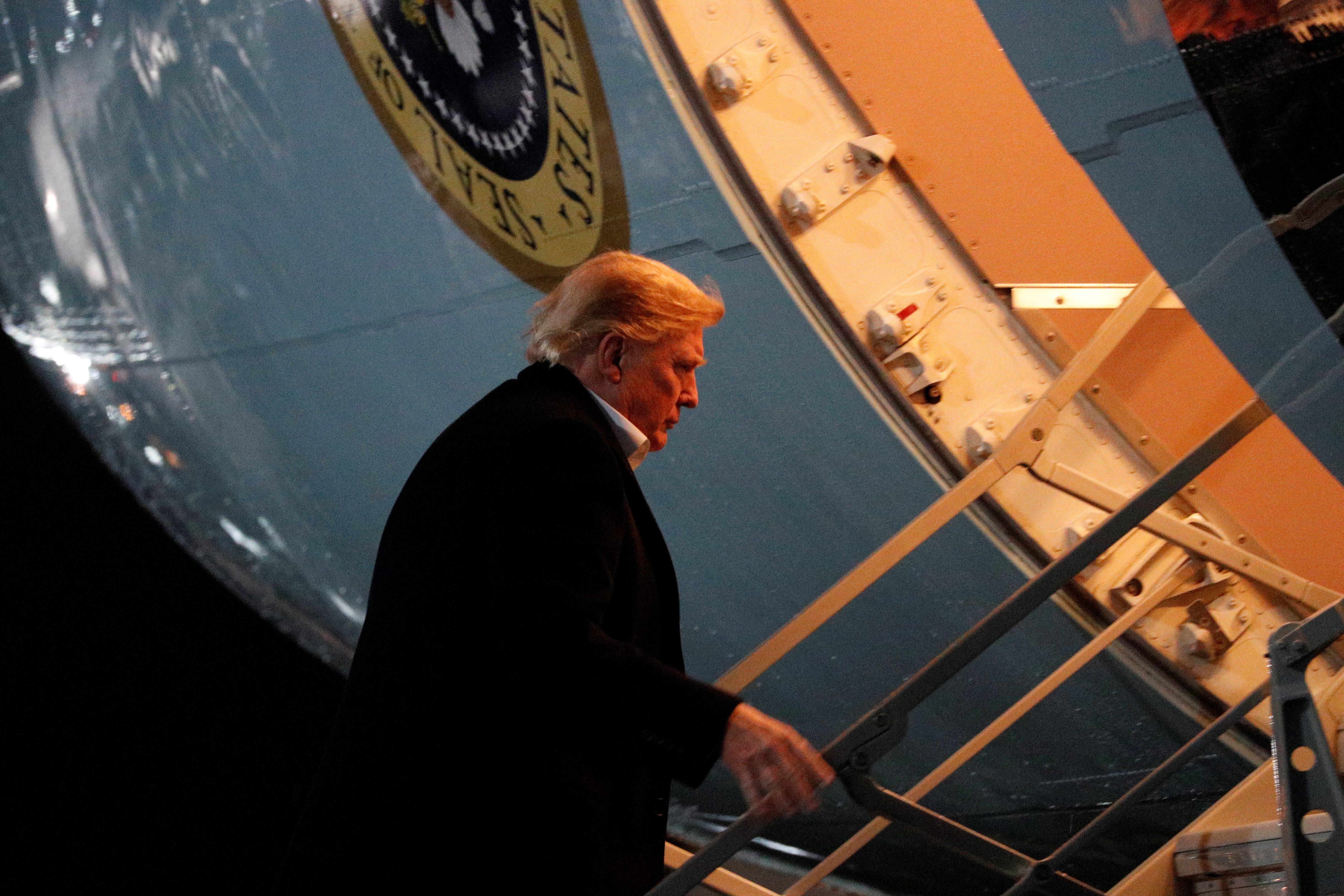 ترامب أمريكا رحلة ترامب إلى أفغانستانن