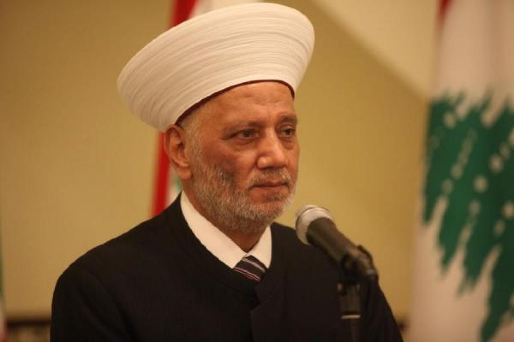 مفتي لبنان يطالب بتشكيل حكومة إنقاذ من أصحاب الكفاءة، ويتحدث عن دعوة الحريري