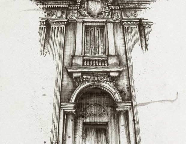 تأسس مدخل L'Atelier D'Alexandrie في عام 1934 في منطقة العطارين القديمة/ MEE