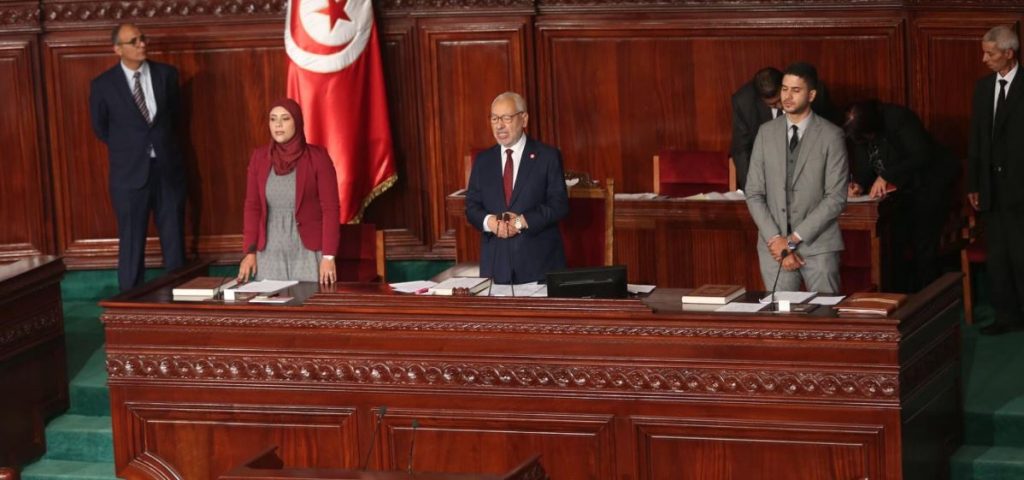 فاز راشد الغنوشي بأغلبية مطلقة