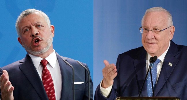 زيارة ترميم العلاقة.. رئيس إسرائيل يدرس الذهاب للأردن بعد حديث الملك عن انهيار مشروع السلام