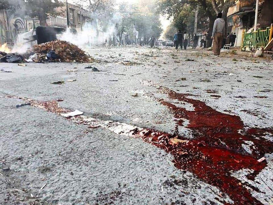 قالت منظمة العفو الدولية الثلاثاء إن ما لا يقل عن 106 متظاهرين في 21 مدينة قُتلوا في التظاهرات/الصورة متداولة على منصة تويتر