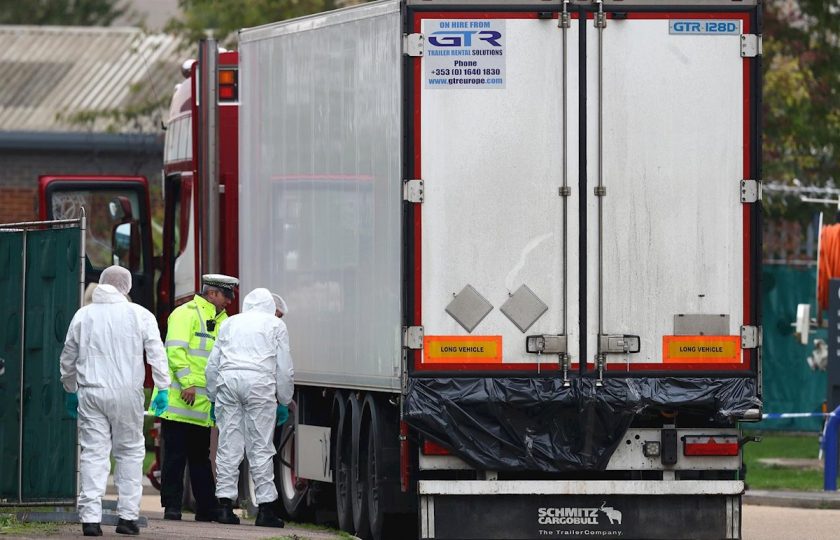 بريطانيا مقتل مهاجرين