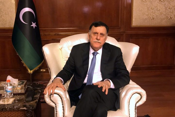 رئيس حكومة الوفاق المعترف بها دوليا فايز السراج/ رويترز